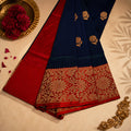 Kashi Mayuri Handwoven Pure Katan Banarasi Silk Saree